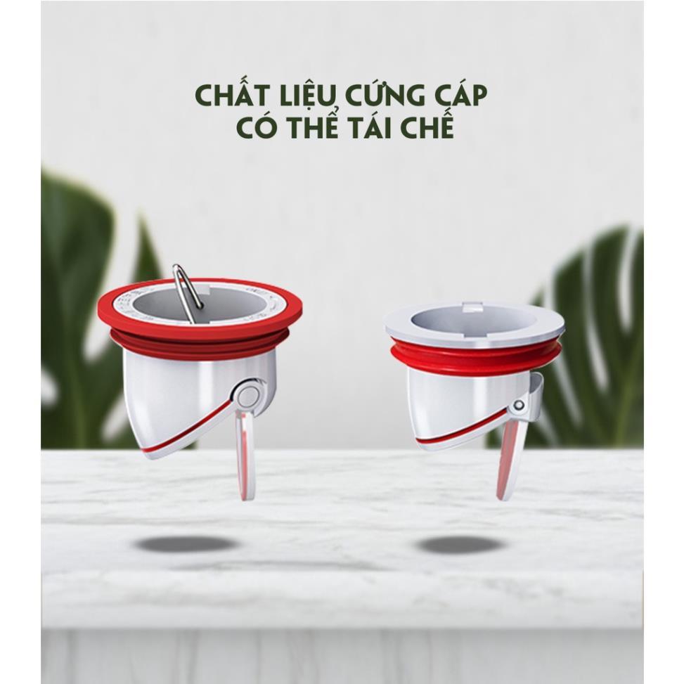 Đuôi thoát sàn ngăn mùi hôi, chống côn trùng trọng lực nhựa ABS Hiwin FD-50LID