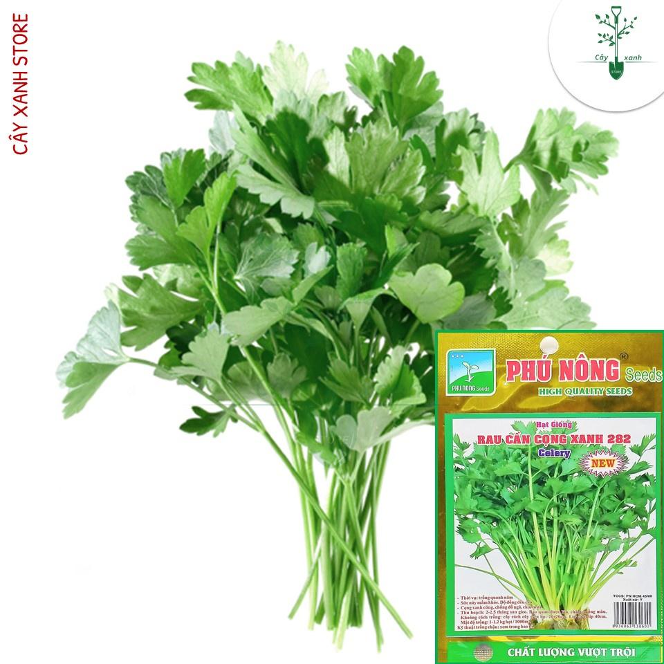 Hạt Giống Rau Cần Tây, Cần Cọng Xanh Phú Nông Seeds - Gói 5 Gram