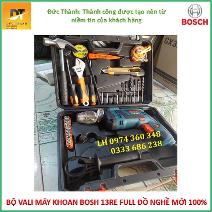 Bộ Vali Máy Khoan Bosh 13re FULL mới 100%