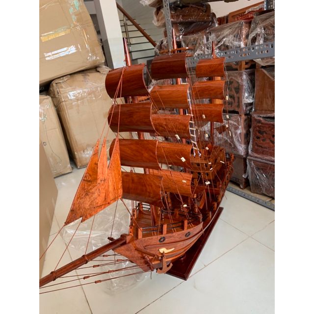 Thuyền gỗ hương 1M-thuyền buồm chiến cổ