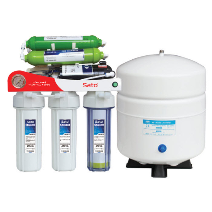 Máy lọc nước SATO KT4810 10 cấp lọc - Hệ thống 10 cấp lọc mạnh mẽ, thiết kế nhỏ gọn tiện dụng - Miễn phí vận chuyển toàn quốc - Hàng chính hãng