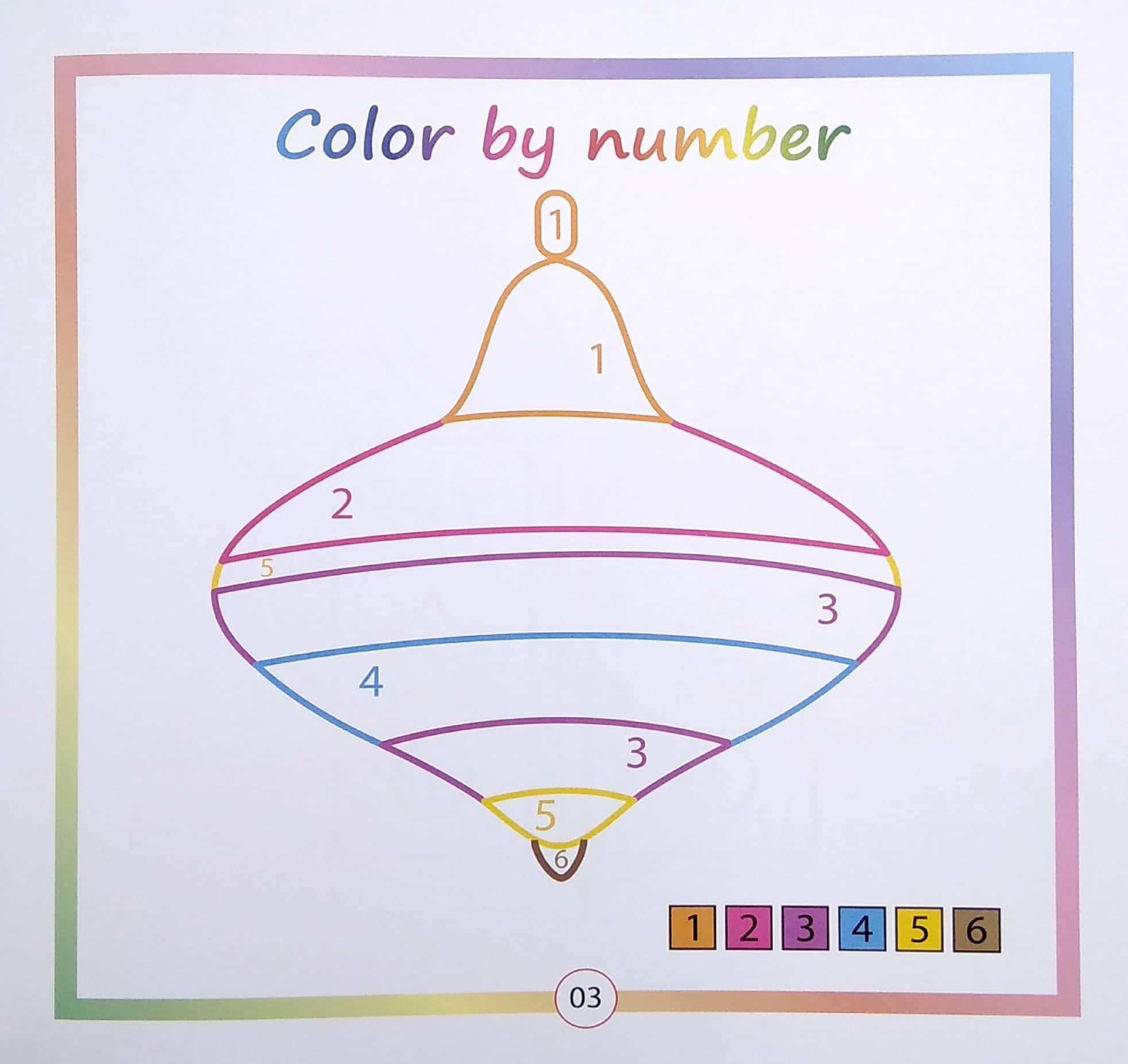 Color By Number - Tô Màu Theo Số -Tập 1