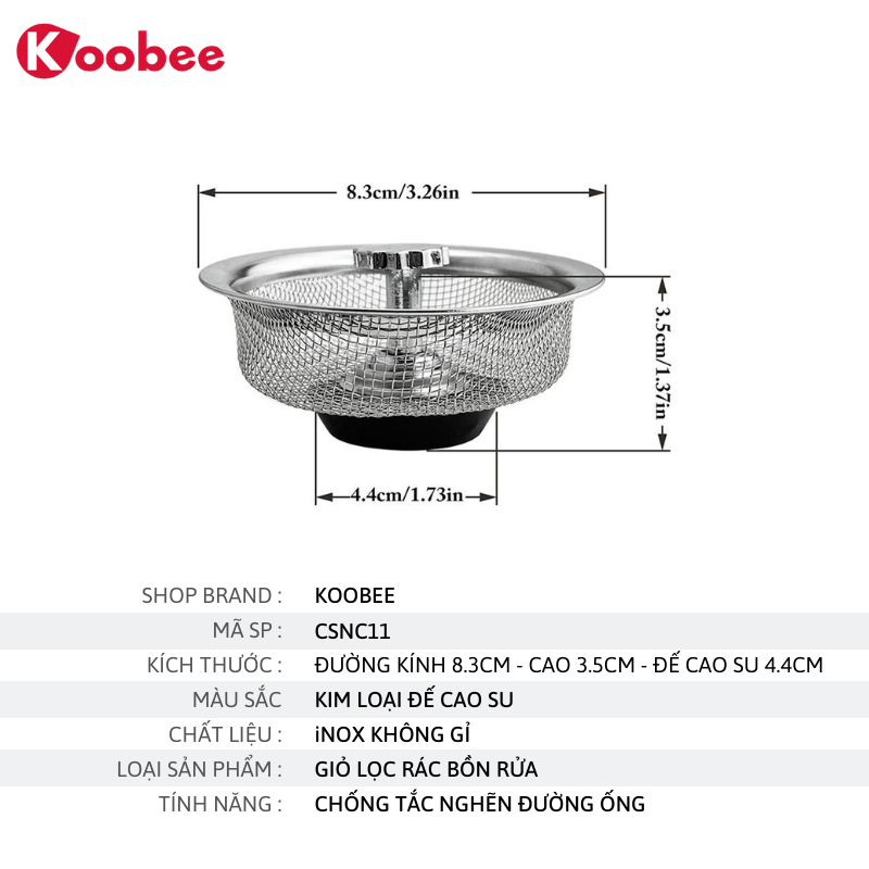 Nắp giỏ lọc rác nắp đậy bồn rửa chén giá tốt thoát nước nhanh, rọ lọc rác bồn rửa bát thông minh Inox cao cấp