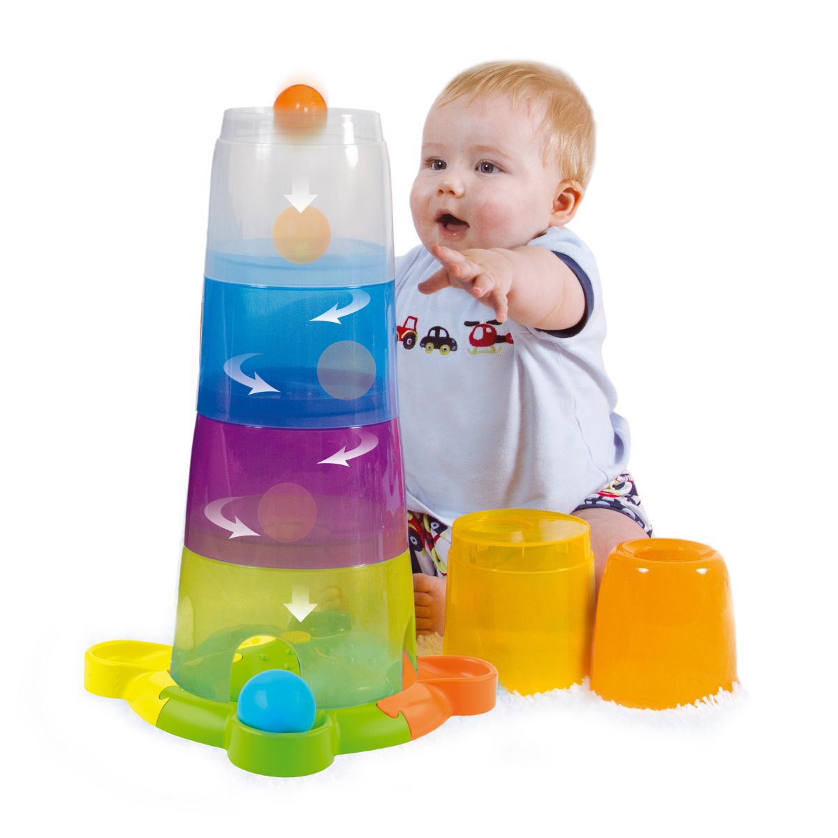 Đồ Chơi Xếp Chồng Cốc Và Bóng Vui Nhộn PEEK A BOO 000737