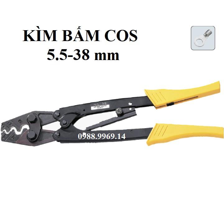 KÌM BẤM COS NHẬP KHẨU HS 38 ( DÙNG CHO COS 5.5-38MM)