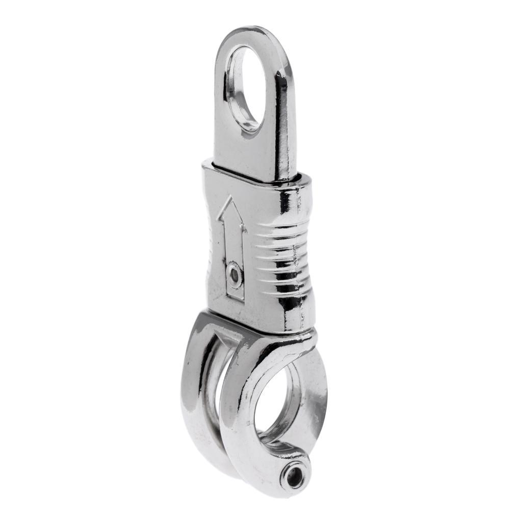 2X Equestrian Panic Hook Quick Release Buckle Clips Carabiner for Horse Riding,