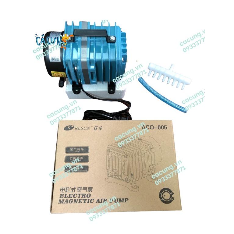Máy sục sủi thổi khí oxy hồ cá cảnh Resun ACO-005 - Máy Oxy Bể Cá 75W
