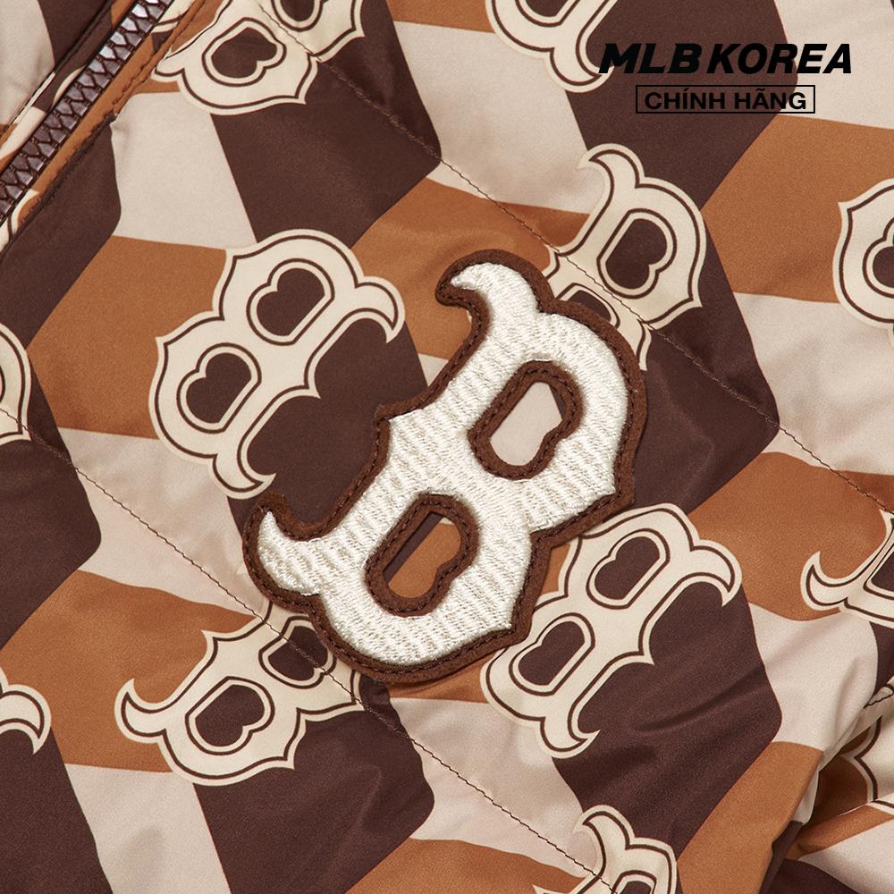 MLB - Áo khoác phao tay dài Cube Monogram All Over 3ADJM0626