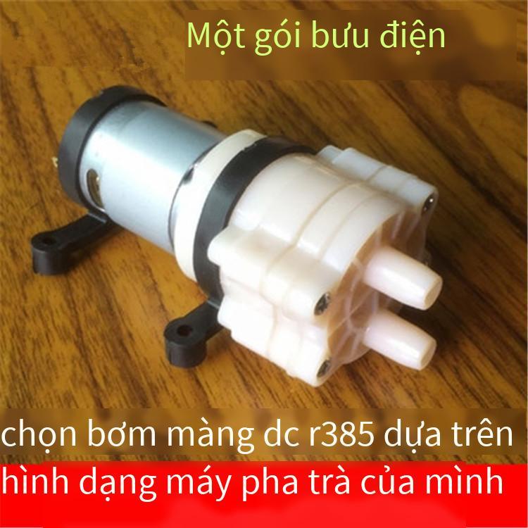 Giao hàng nhanh 385 DC màng bơm máy pha trà 6-12 v thu nhỏ máy bơm nhỏ nhiều mô hình gói