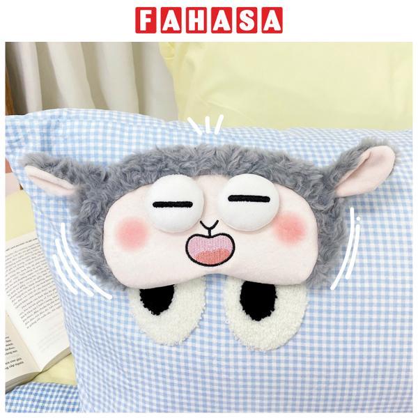 Bịt Mắt Ngủ Cừu Có Túi Nước 4m - ZooZoo 018025 - Màu Xám