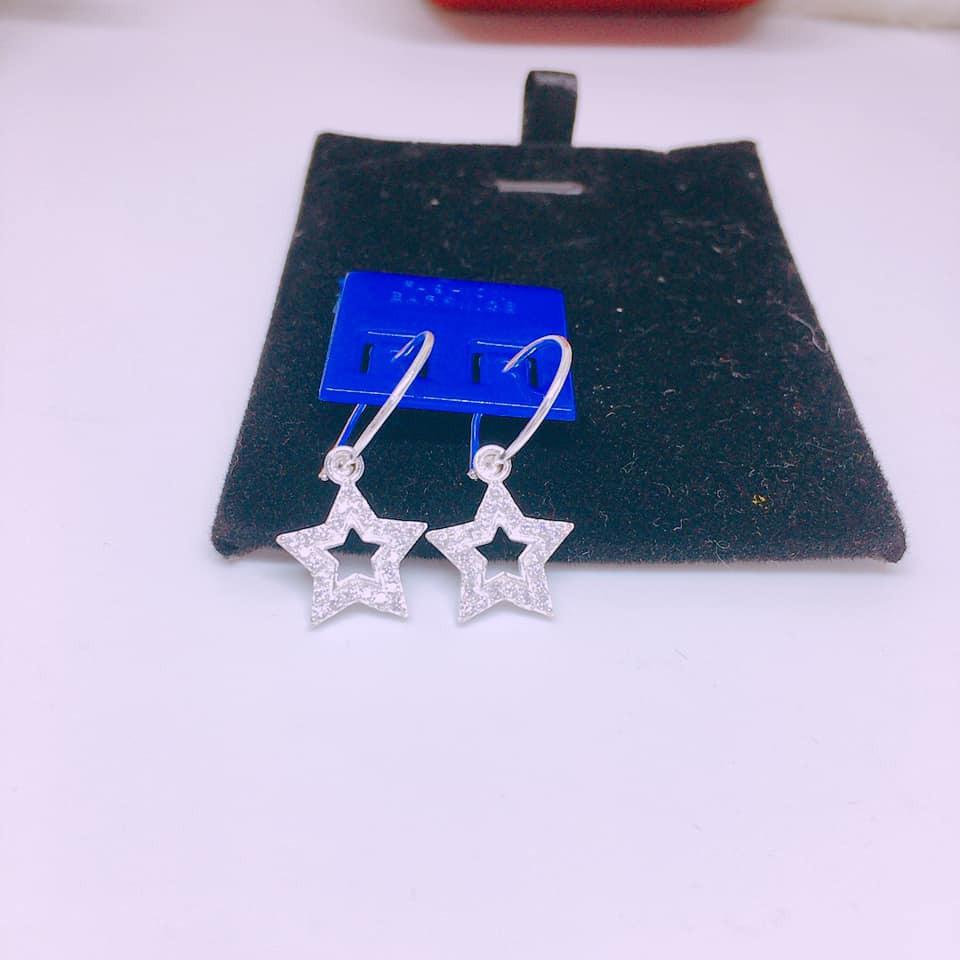 BÔNG TAI NGÔI SAO DẠNG VÒNG BẠC TA