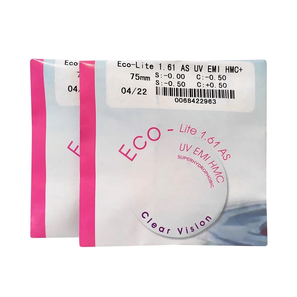 Tròng kính đơn tròng Ecolite chính hãng