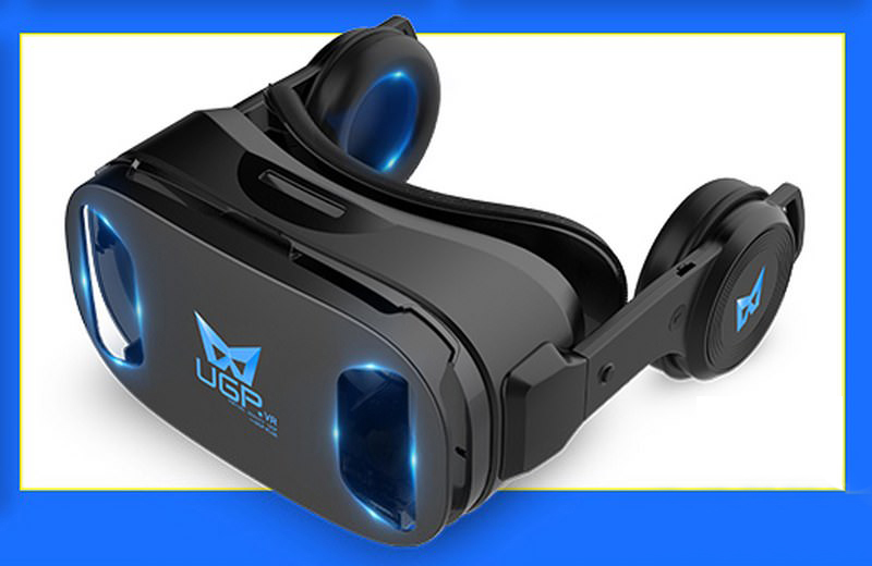 Kính thực tế ảo VR 3D UGP U8 - Có tay điều khiển chơi game