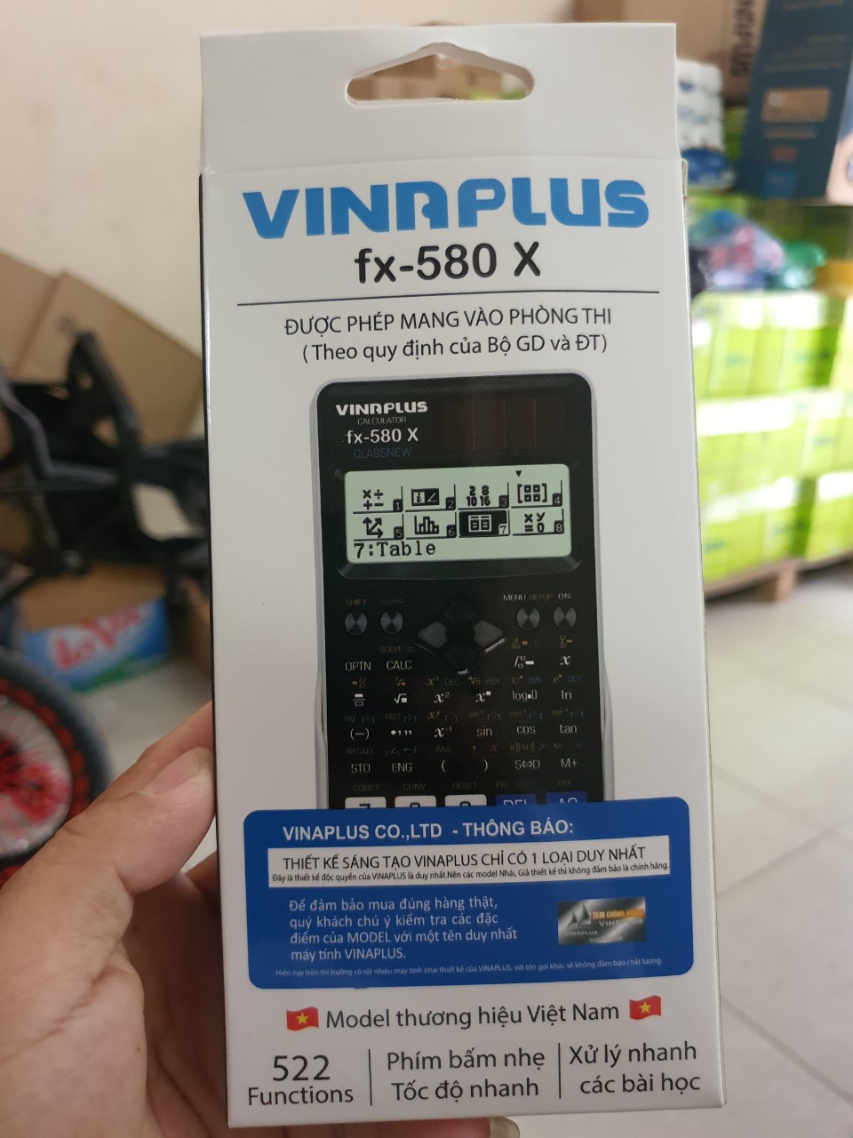 Máy tính VINAPLUS FX-580X