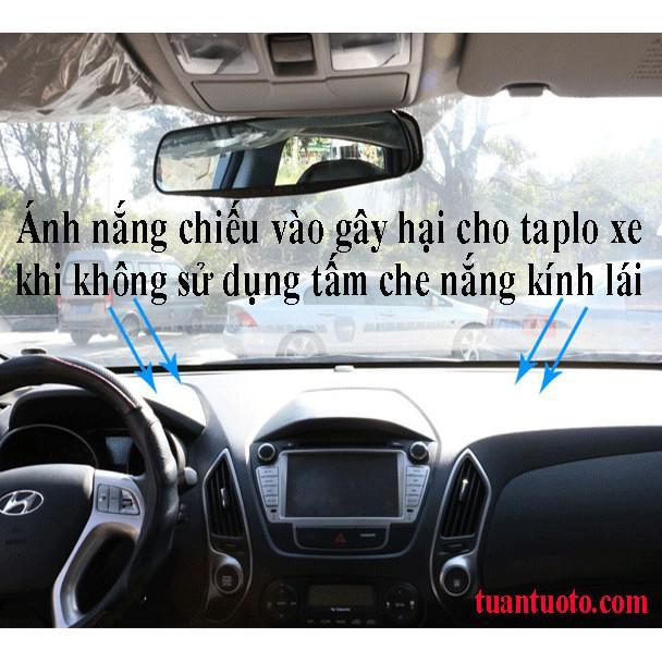 Tấm xốp che nắng bên trong kính lái ô tô