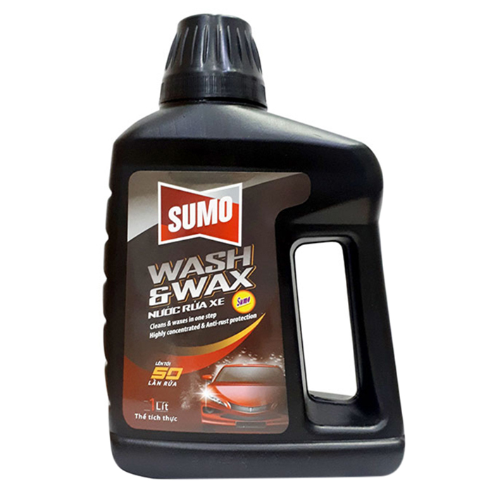 Nước Rửa Xe Mẫu Mới Sumo Wash & Wax