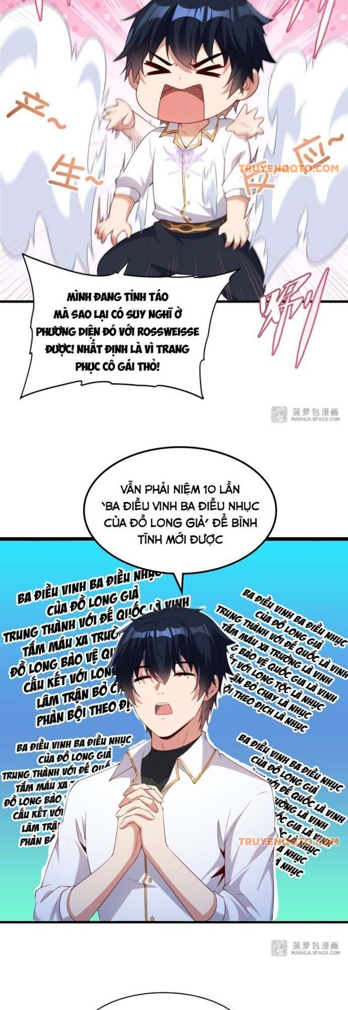 câm miệng đi ác long, ta không muốn trông trẻ với ngươi nữa! chapter 27 18