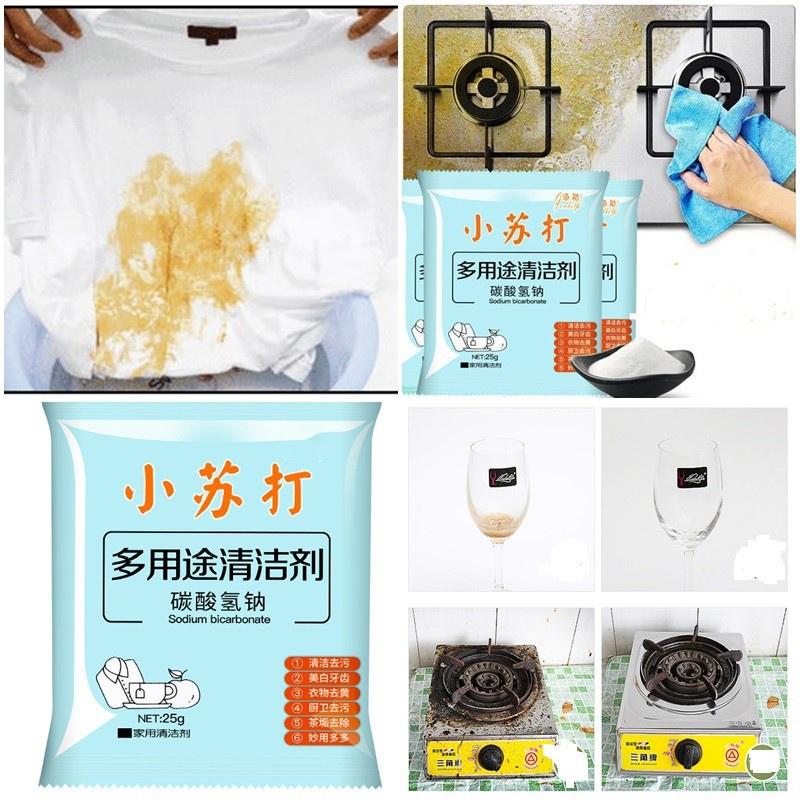 Bột Tẩy Trắng Đa Năng Baking SoDa Làm Sạch Vết Bẩn Nhà Bếp - Lồng Giặt
