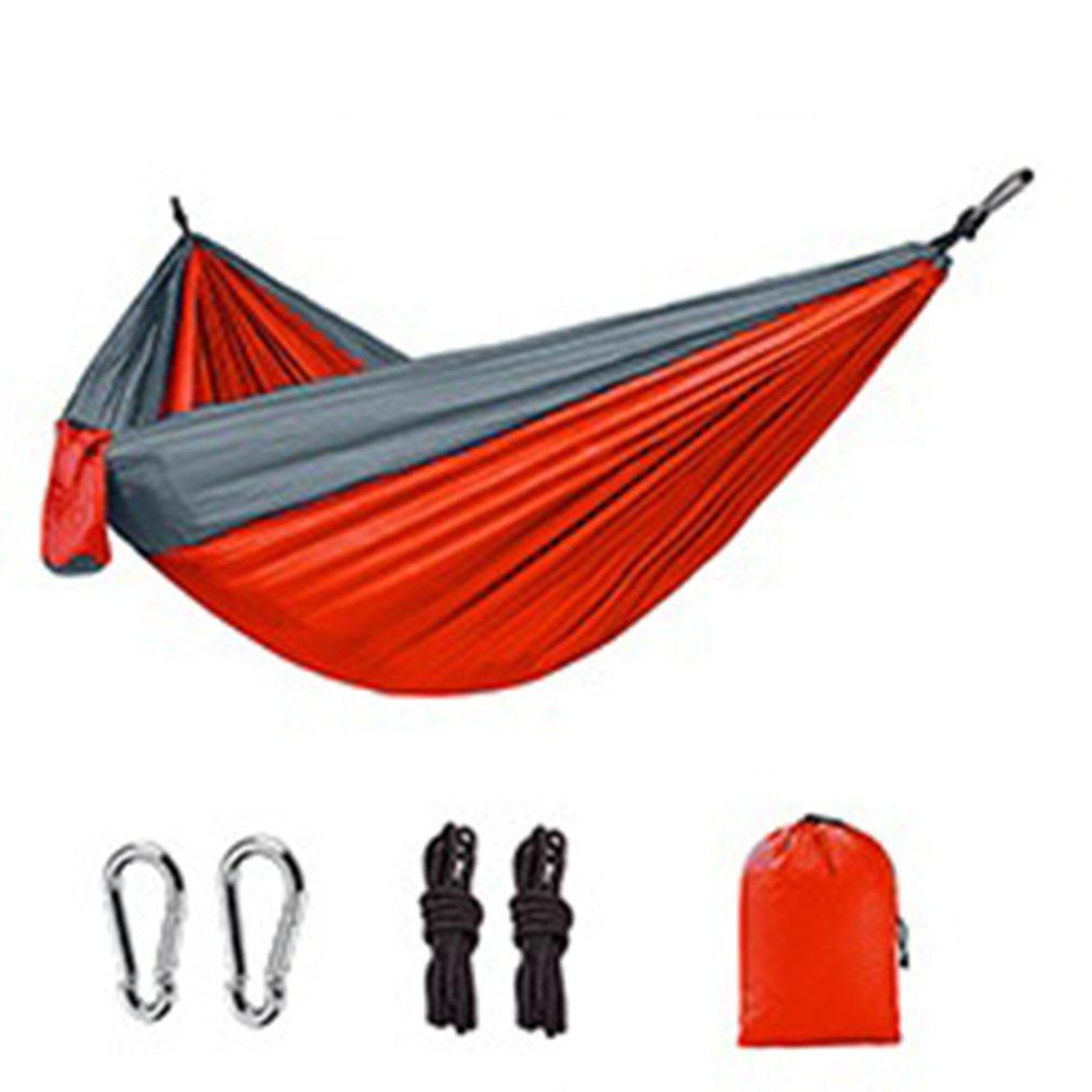 Ngoài Trời Nhẹ Dù Di Động Võng Du Lịch Cho Đi Bộ Đường Dài Du Lịch Ba Lô Cắm Trại Võng 270x140cm