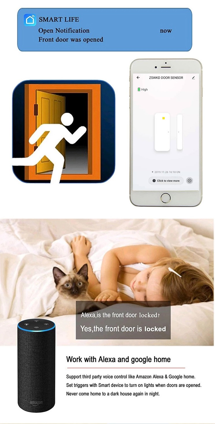 Thiết bị cảm ứng cửa báo động trộm vào nhà