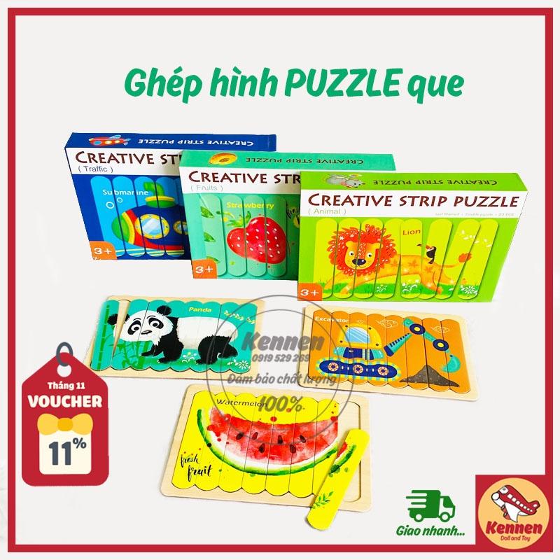 Ghép hình PUZZLE que