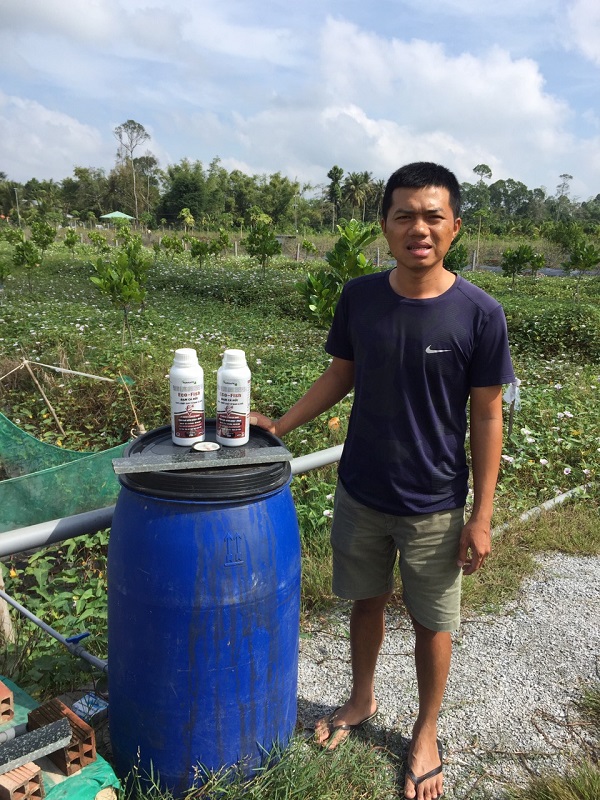 Ecofish Đạm cá thủy phân, chuyên dùng cho cây ăn trái phát triển bộ RỄ. Chai 1 Lít