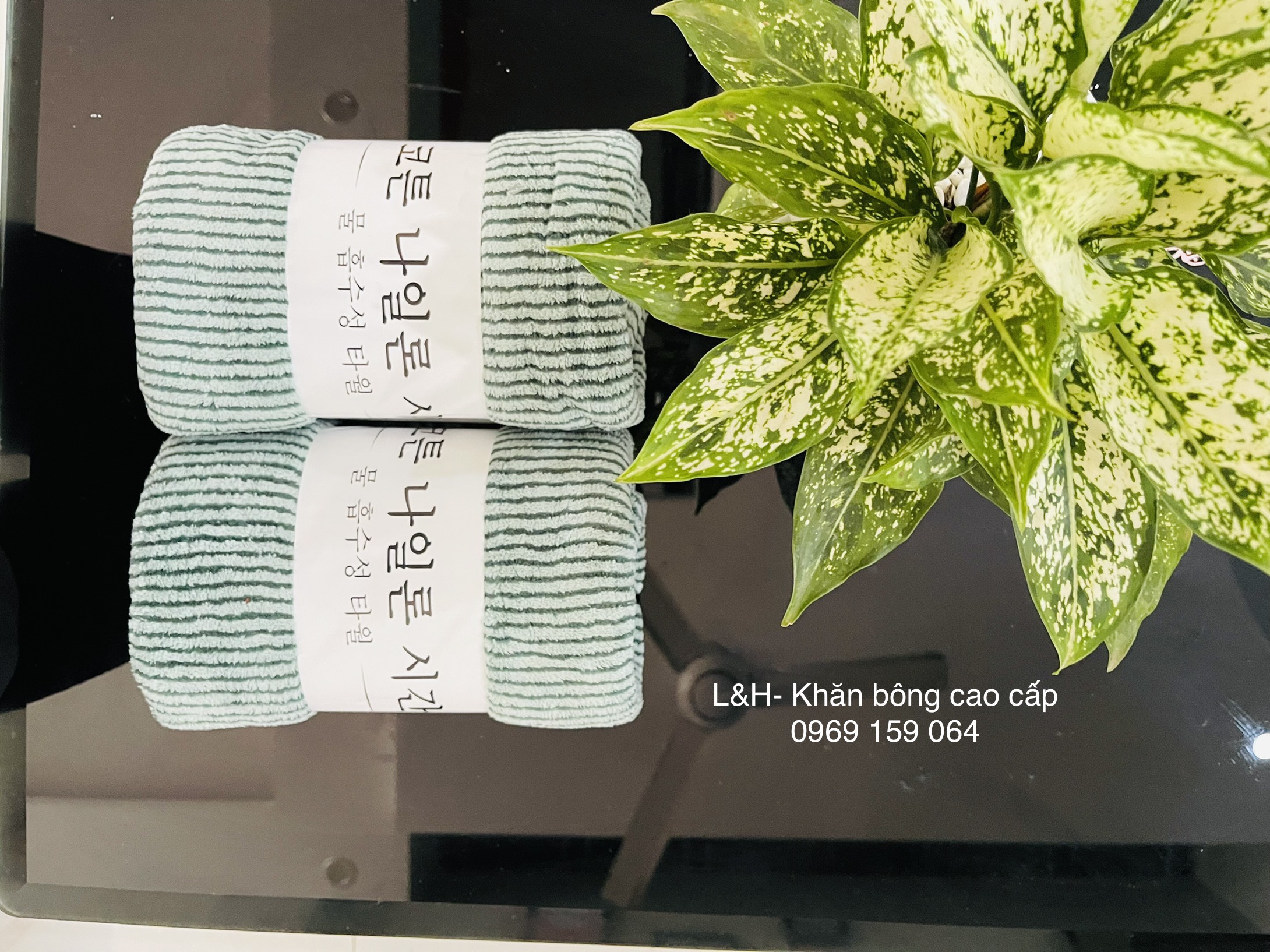 Khăn tắm lông cừu, kẻ tăm Nổi, KT 50x100cm