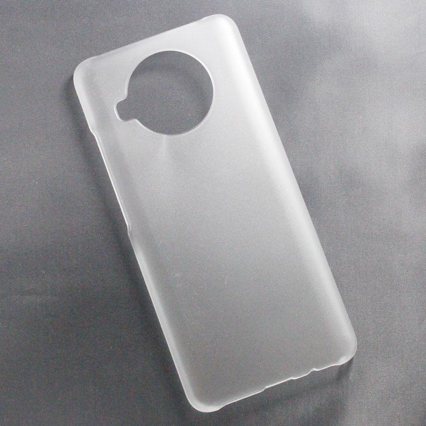 Ốp lưng dành cho Xiaomi Redmi Note 9 Pro 5G nhựa cứng nhám trong