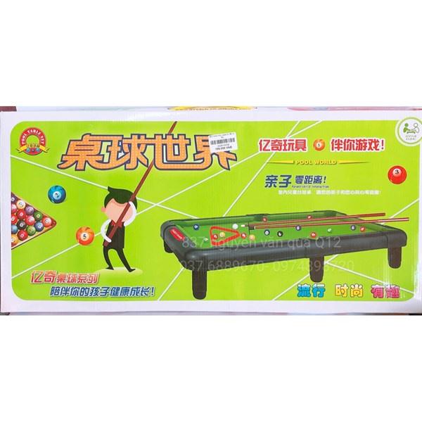 Hộp đồ chơi bàn bida to cho bé chơi giải trí rèn kĩ năng nhanh nhẹn 2039-VNTB