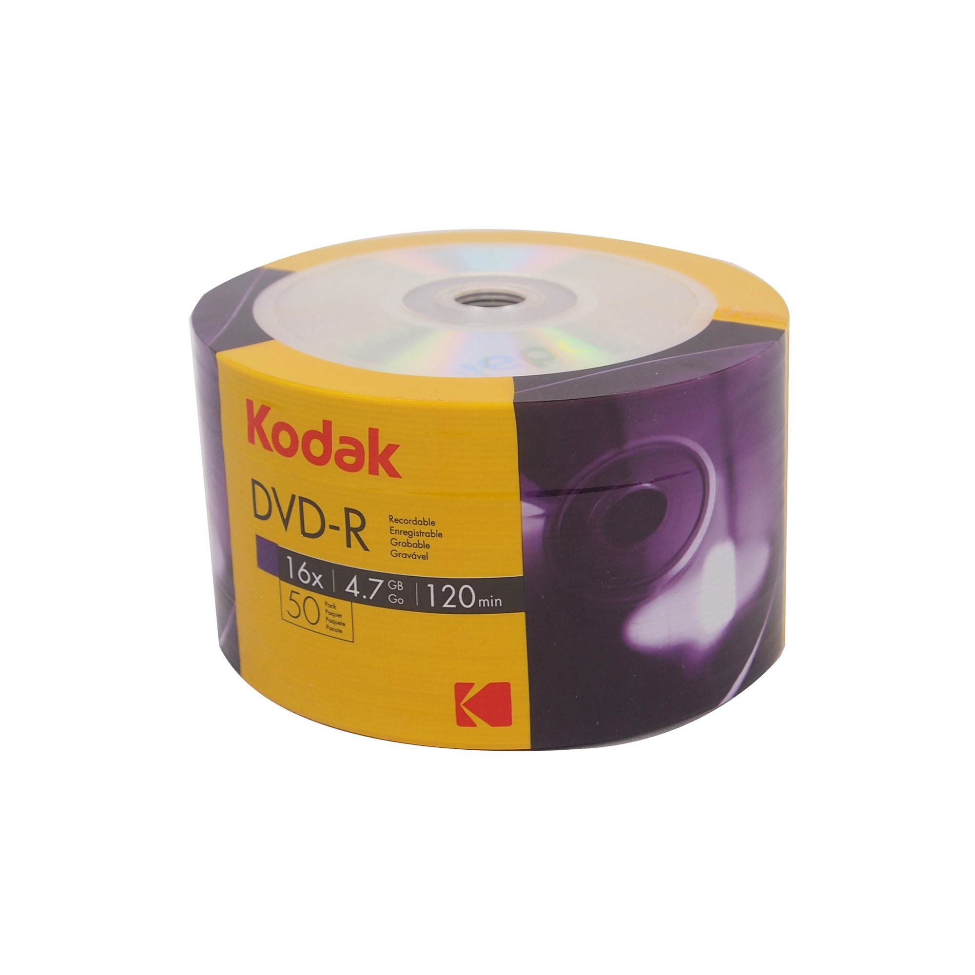 Bộ 50 Đĩa DVD-R 16X 4.7GB Kodak UBL EC0120