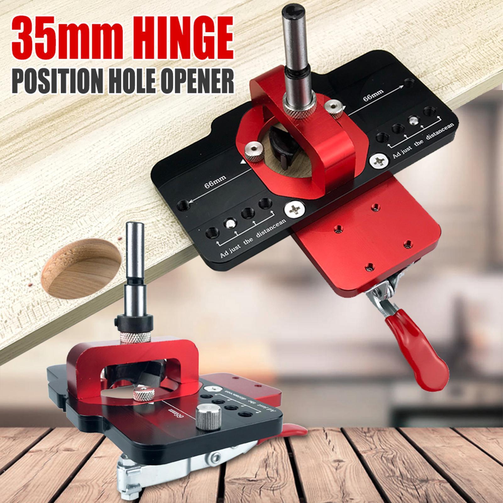 Hinge Boring Hole Drill Hole Drilling Guide Hole Opener Tools for Frame Door