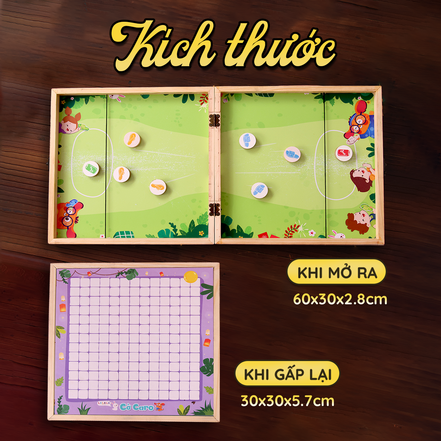 Bộ 5 Trò Chơi Dân Gian 5in1 Lala Play - Chính hãng Lalala Baby