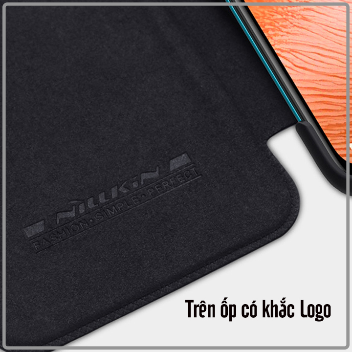 Bao da cho Poco F2 Pro - Redmi K30 Pro - K30 Ultra Nillkin Qin - Hàng Nhập Khẩu