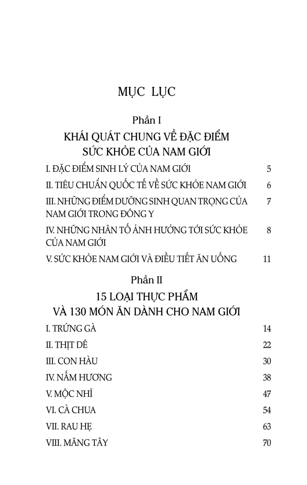 Ăn Sạch Sống Khỏe - Nam Giới