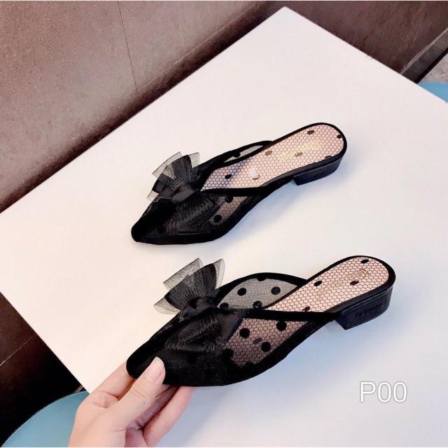 Giày SỤC NƠ REN - kèm clip và ảnh thật