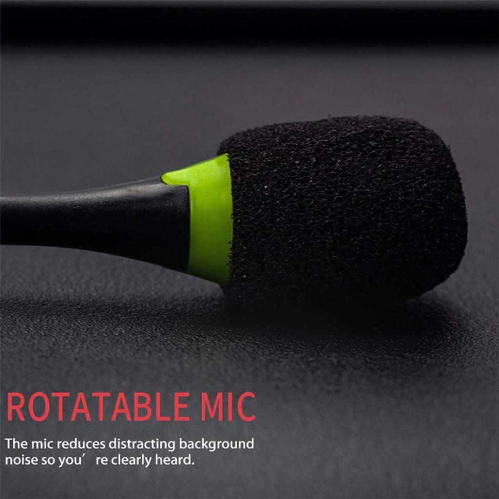 USB Headphones with Microphone Noise Cancelling Headset For Laptop NEW