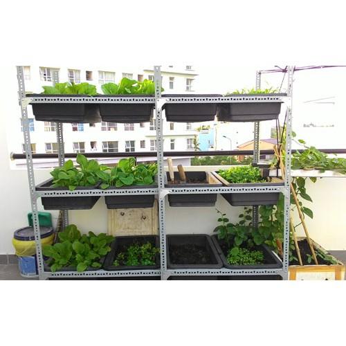 KT : 85cm . Bộ 4 thanh sắt v lỗ đa năng V3x5cm dài 85cm