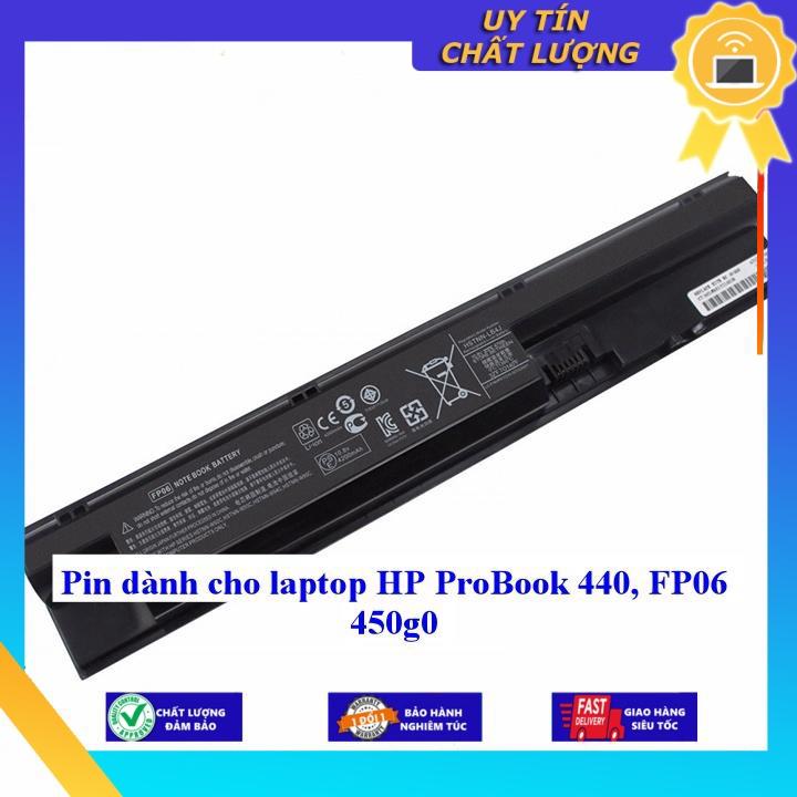 Pin dùng cho laptop HP ProBook 440 FP06 450 G0 -  MIBAT344