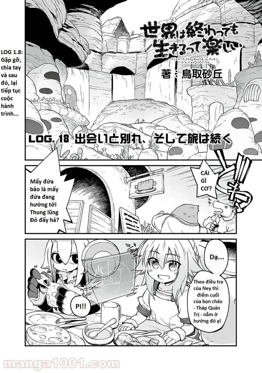ngay cả khi hậu tận thế, thật hạnh phúc vẫn còn được sống... chapter 18 2