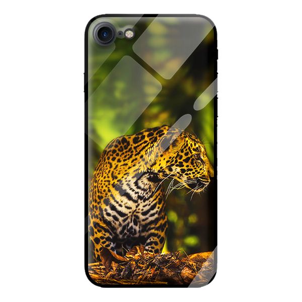 Ốp kính cường lực cho iPhone 8 mèo 26 - Hàng chính hãng
