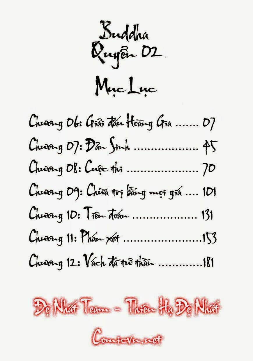 buddha - truyền thuyết đức phật chapter 6 7