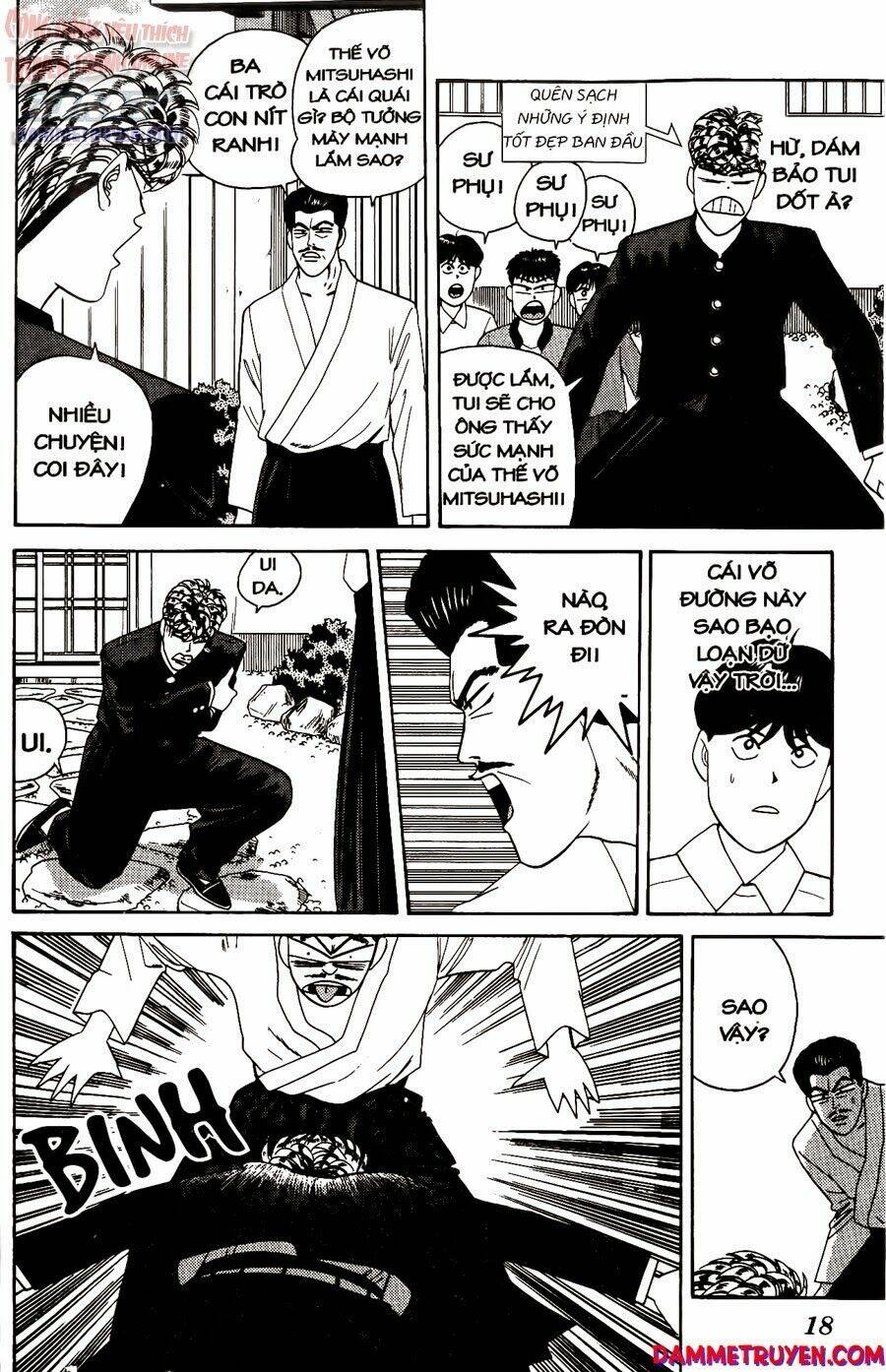 kyou kara ore wa - cặp bài trùng chapter 239 15