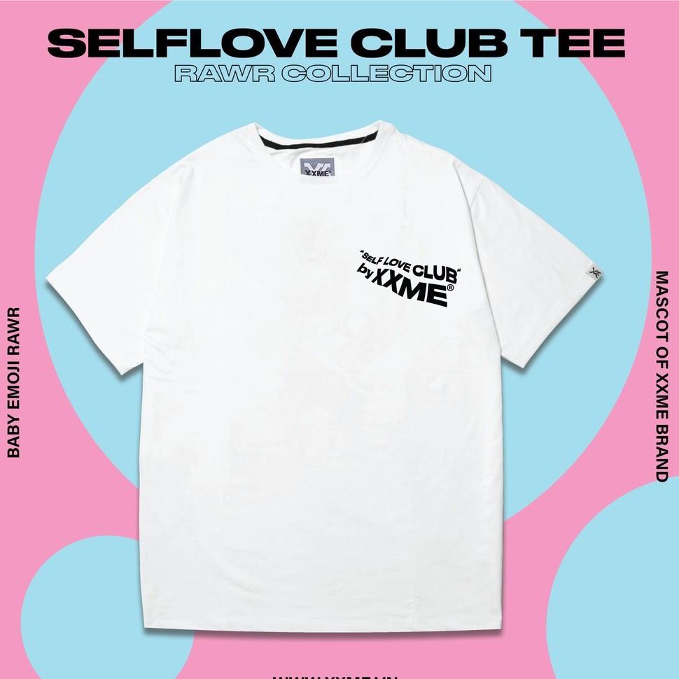 Áo thun RAWR Self Love Club màu trắng XXME