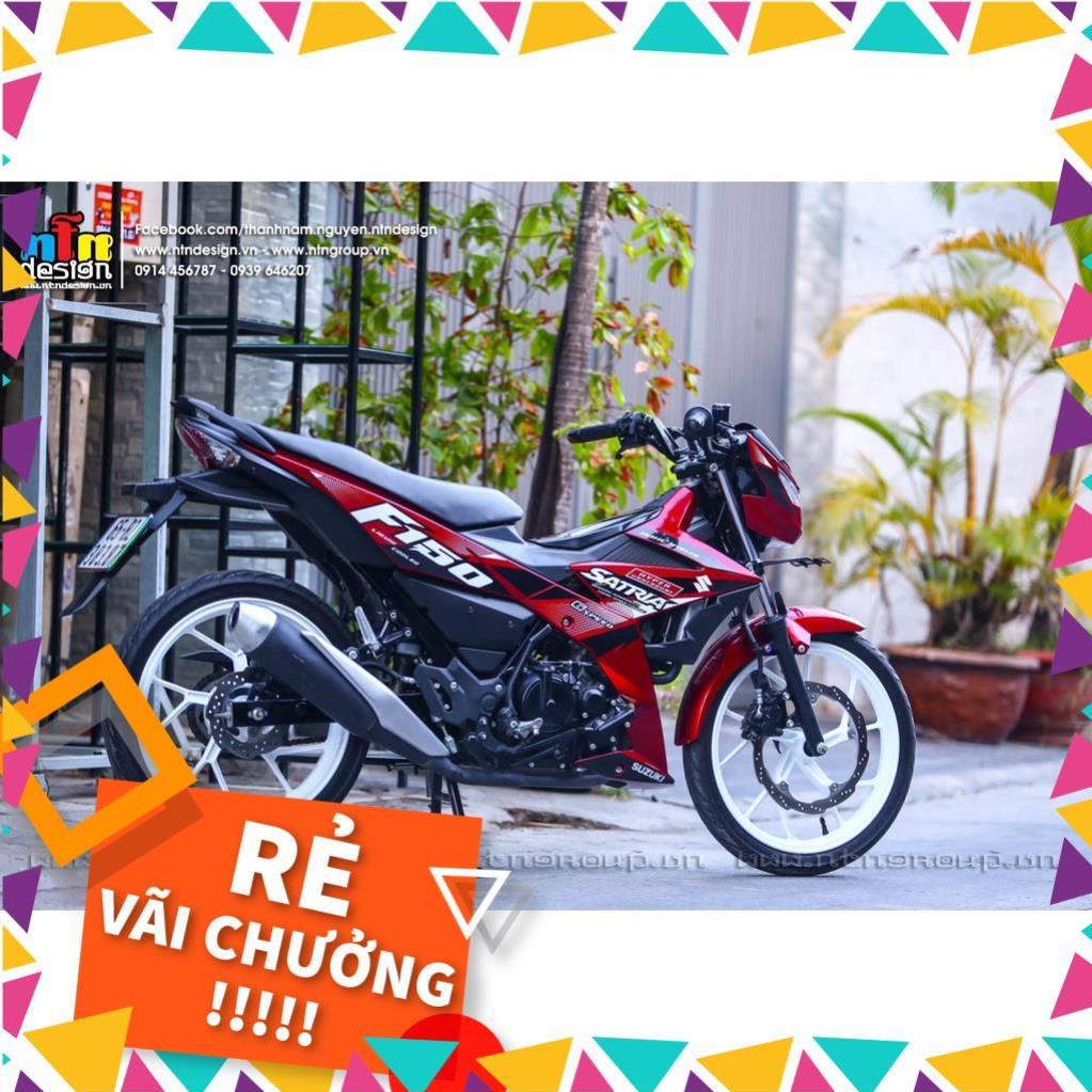 Tem Rời Raider FI Mẫu Zin Đỏ Trắng