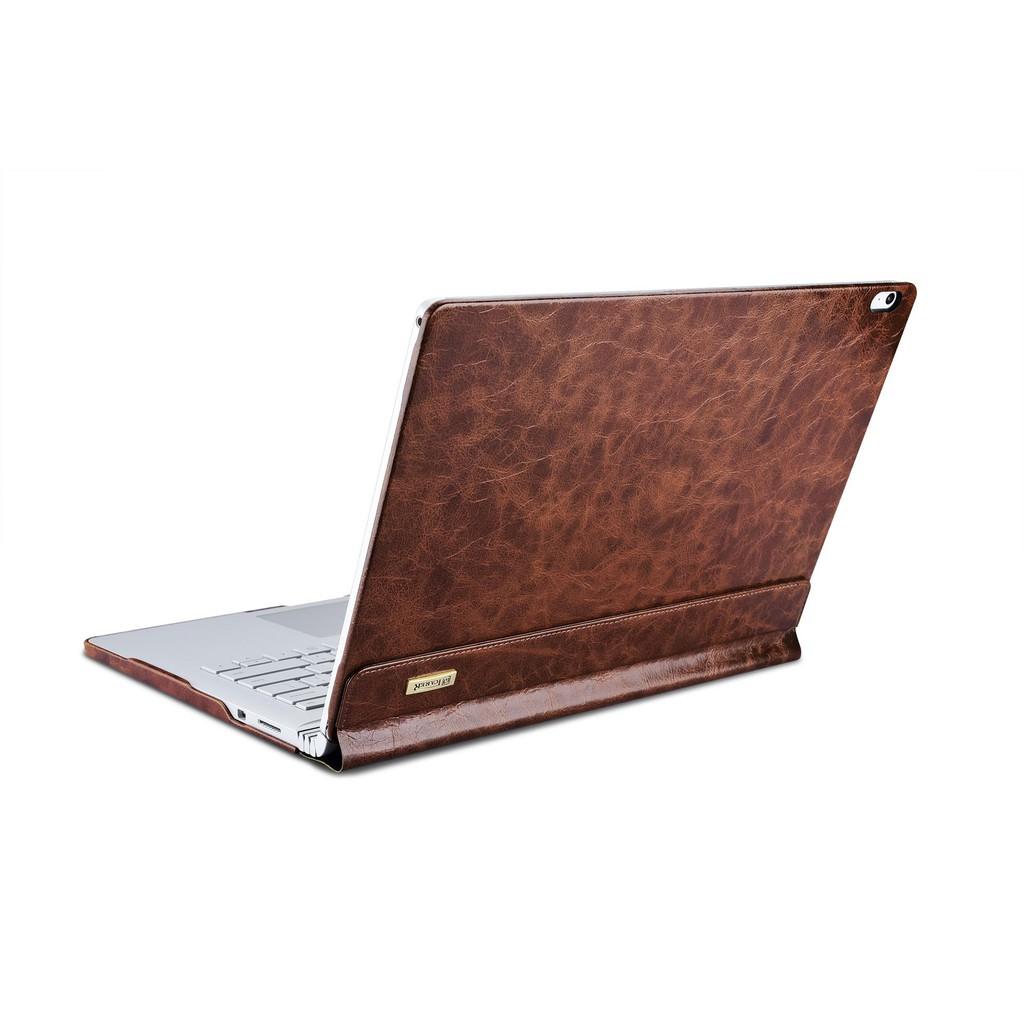 Bao da thật hàng hiệu ICarer cho Surface Book 1/2/3- 13.5" hàng chính hãng