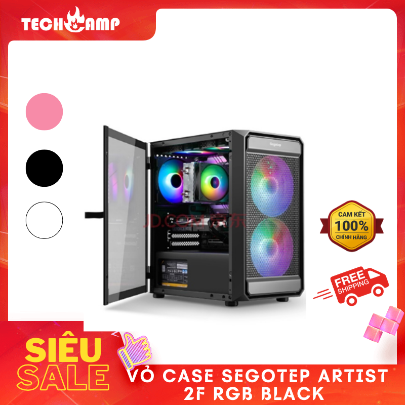 Case SEGOTEP Artist 2F RGB - Hàng chính hãng