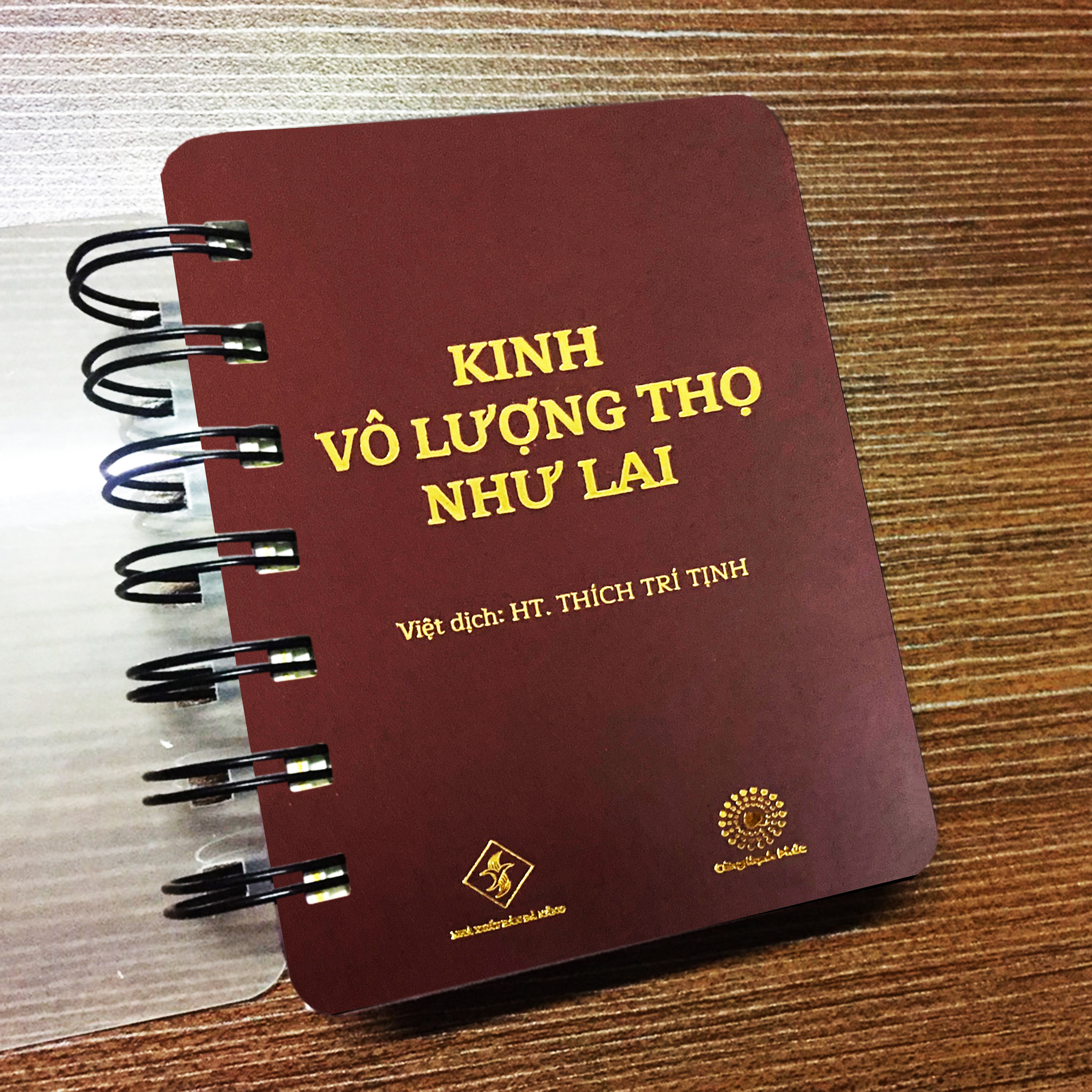 Kinh Vô Lượng Thọ Như Lai (khổ mini gáy lò xo) - Việt dịch: Hòa thượng Thích Trí Tịnh