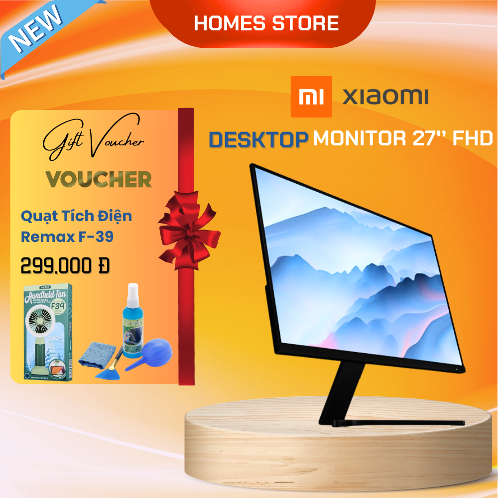 Màn Hình Máy Tính Xiaomi Mi Desktop Monitor 27 Inch Phù Hợp Làm Việc Chơi Game - Hàng Nhập Khẩu