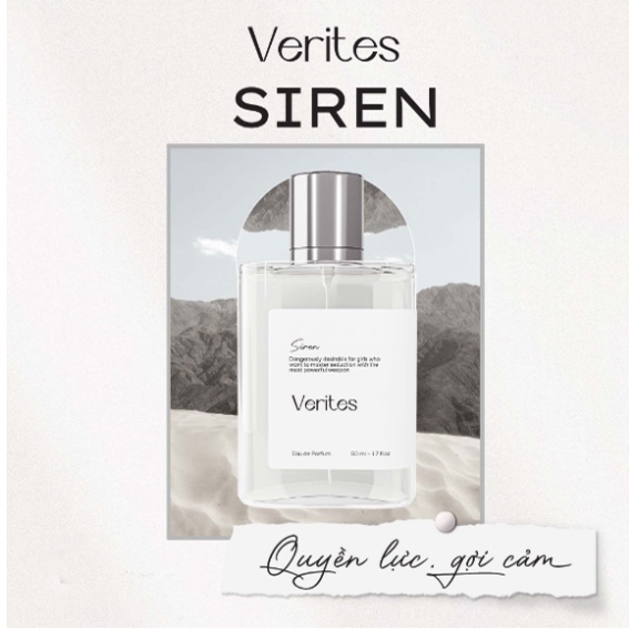 Nước hoa nữ Verites Siren Inspired by Good Girl Velvet Fatale 50ml