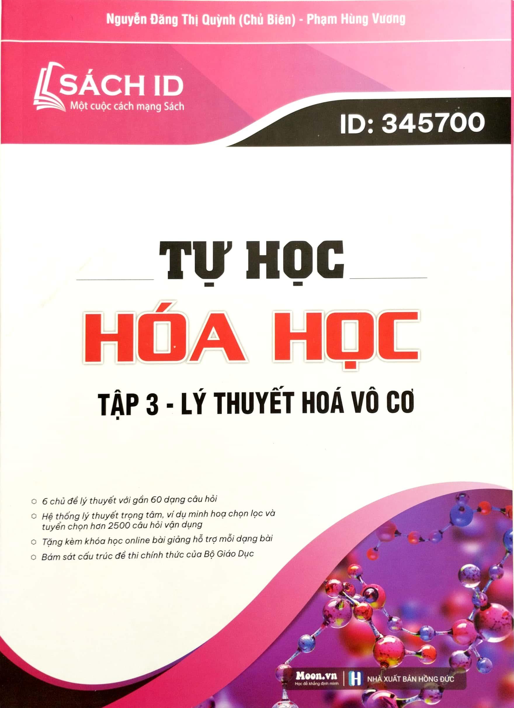 Tự Học Hóa Học - Tập 3: Lý Thuyết Hóa Vô Cơ